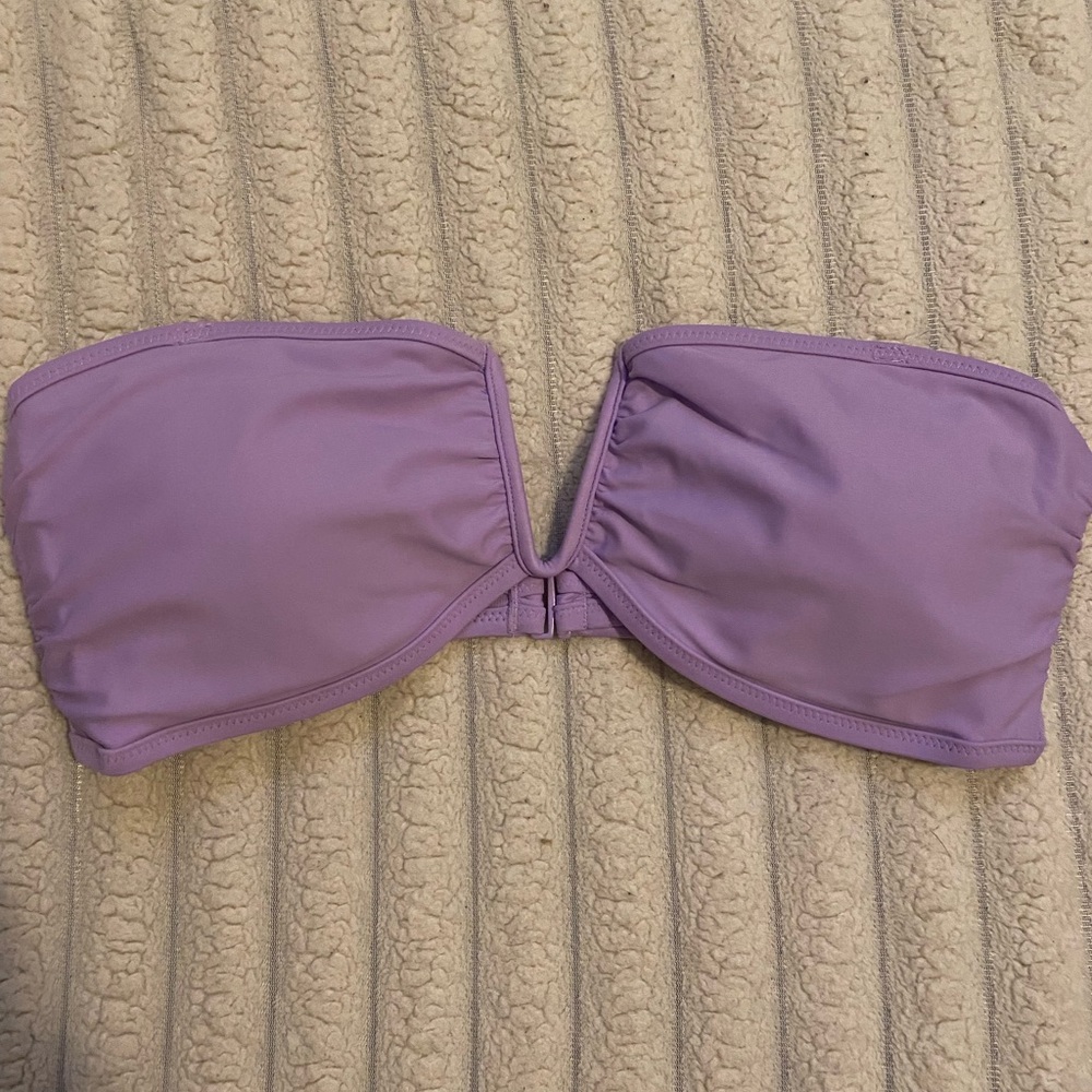 Aerie Mesh V Wire Bandeau Bikini Top